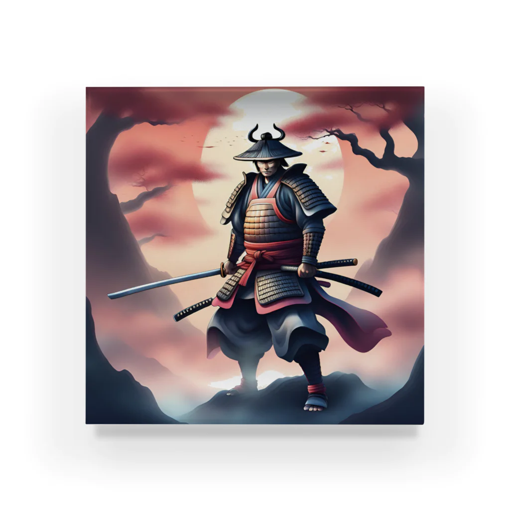 Zamurai【侍-samurai-】アートのZamurai 【元祖】 Acrylic Block