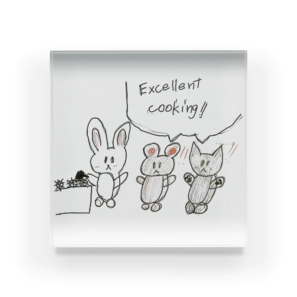 ochikeronのExcellent Cooking Acrylic Block