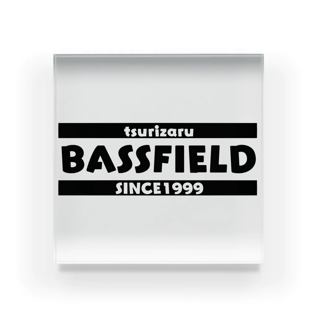 BASSFIELDのbassfi/ラフロゴ アクリルブロック