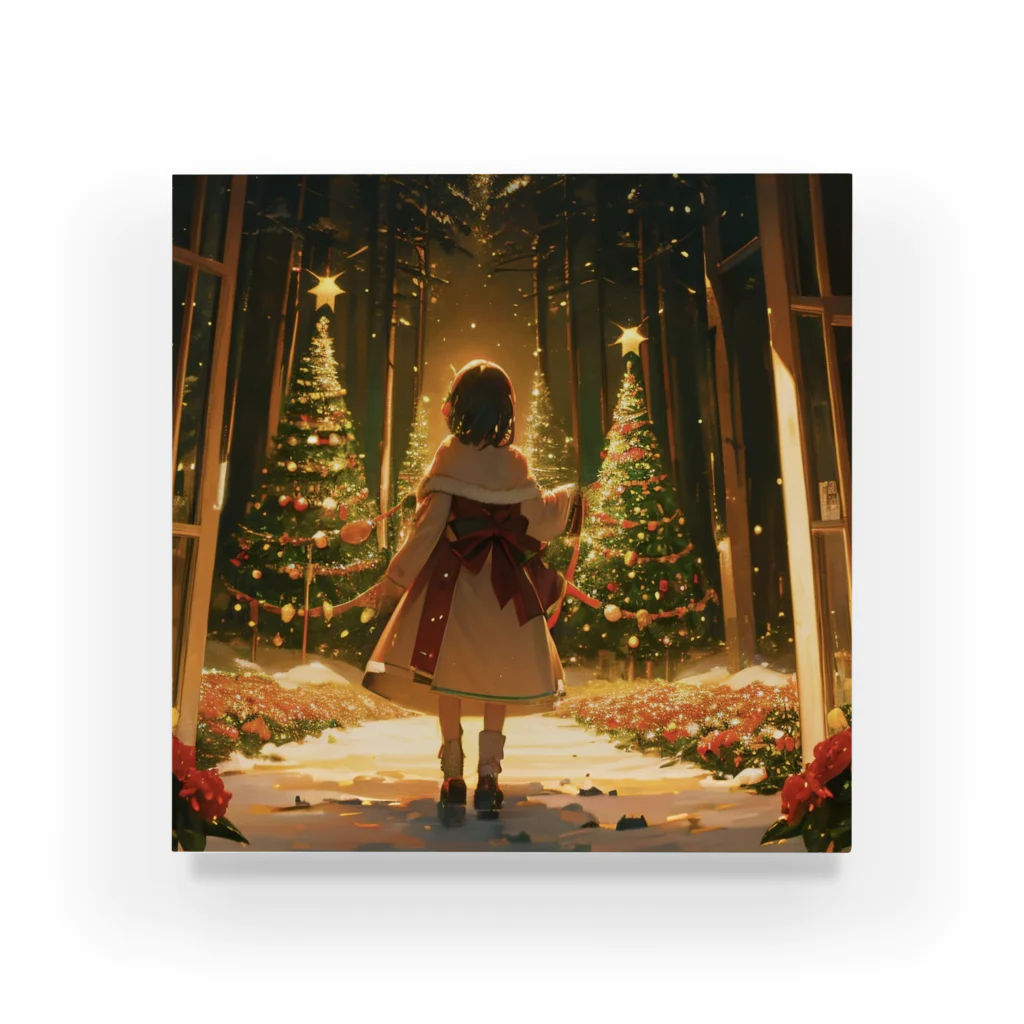 卯月なのかのChristmas Journey　〜家族や友達と分かち合う聖なる夜の旅〜　No.8「Special Night」 Acrylic Block