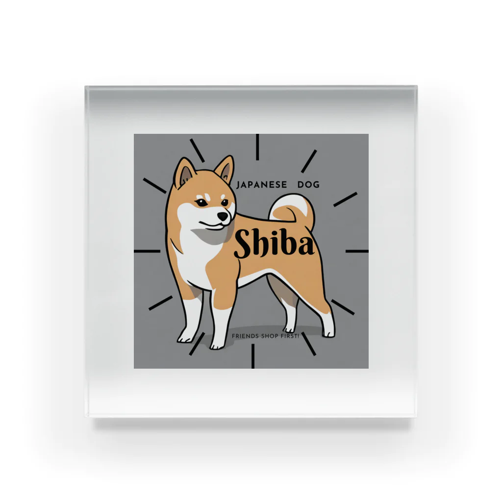 MarilyneのジャパニーズわんこShiba アクリルブロック