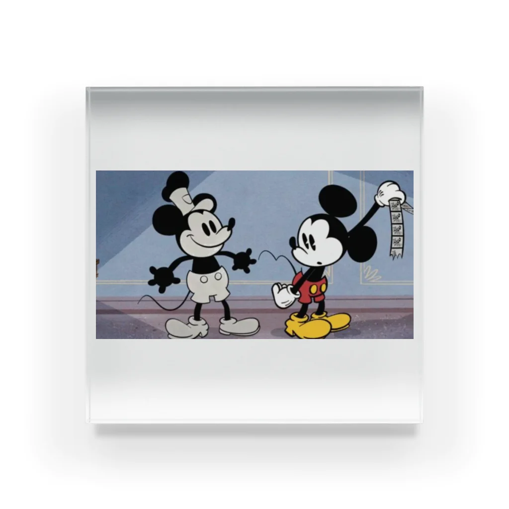 mickeymouse2024の【100個限定】懐かしのミッキー＆ミニー Acrylic Block