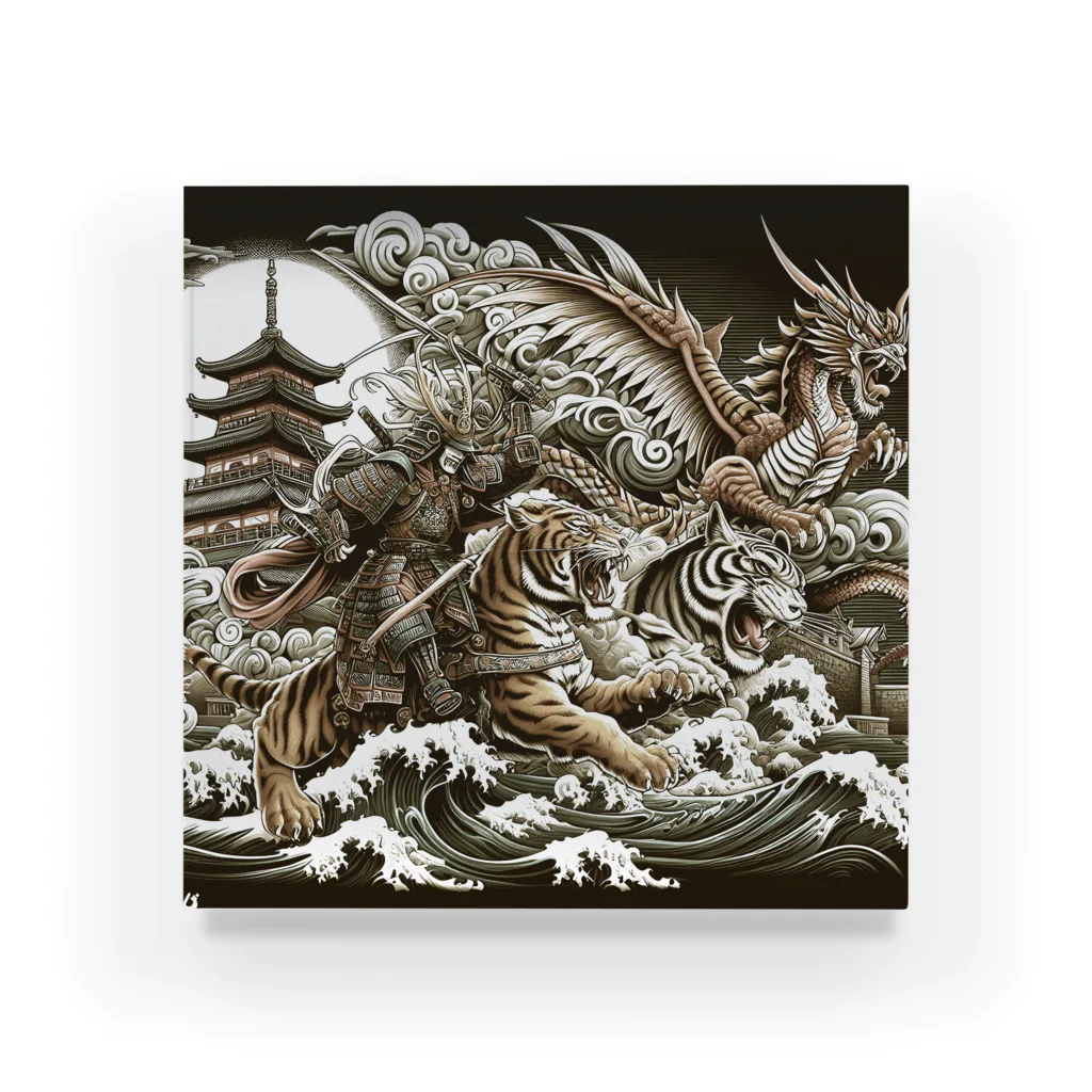 Moichi Designs Shop-2023の龍虎双舞 Acrylic Block