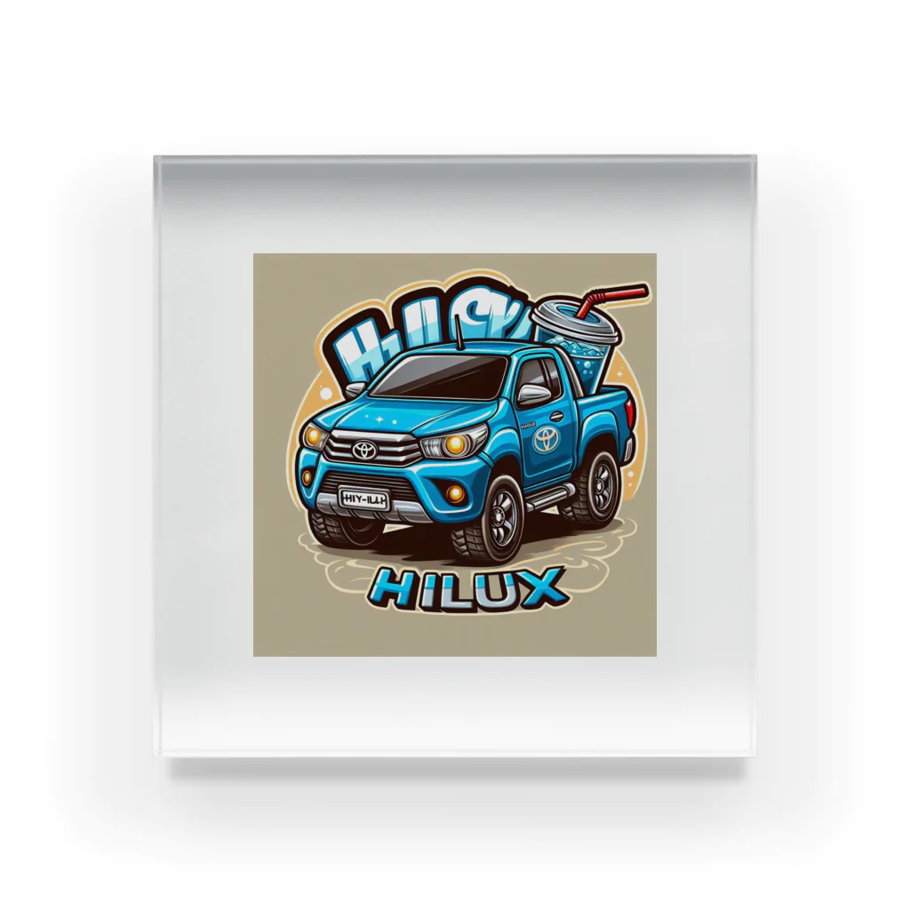 shira009のHILUXグッツ Acrylic Block