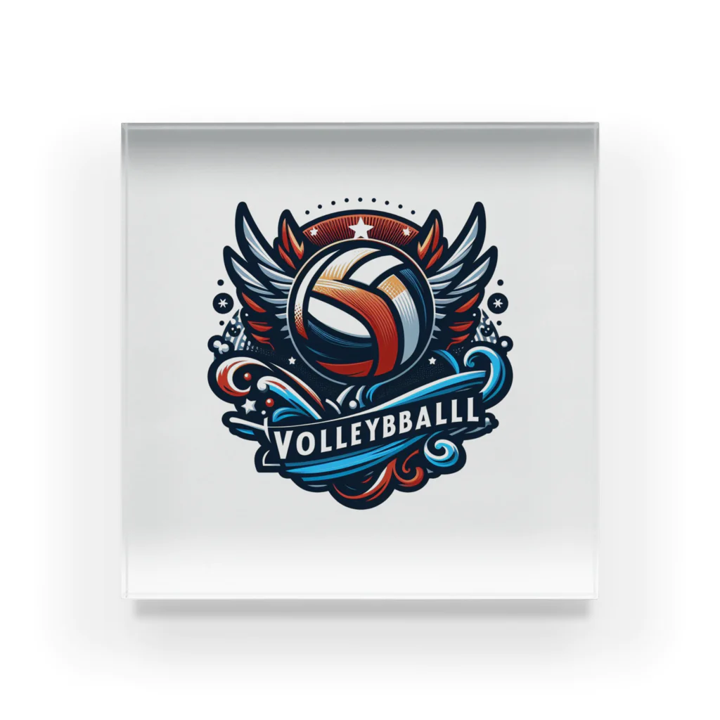 【volleyball online】のLINEスタンプ風 Acrylic Block