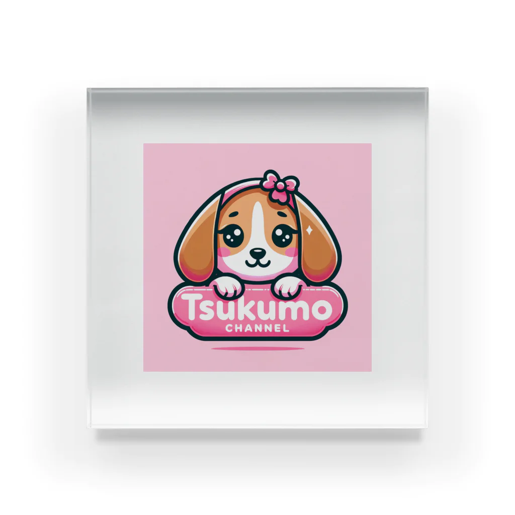 TUKUMOのビーグル犬　つくも Acrylic Block