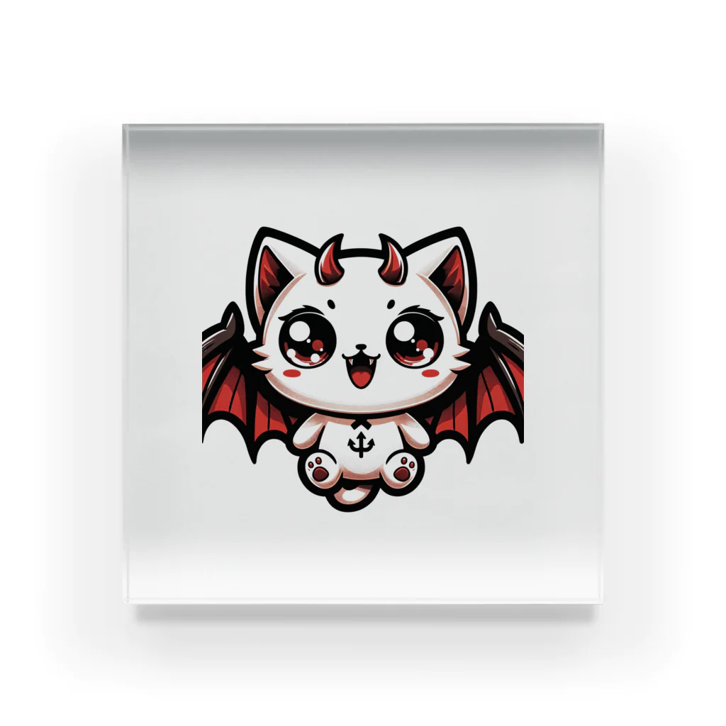 cray299の悪魔でも猫🐾4 Acrylic Block