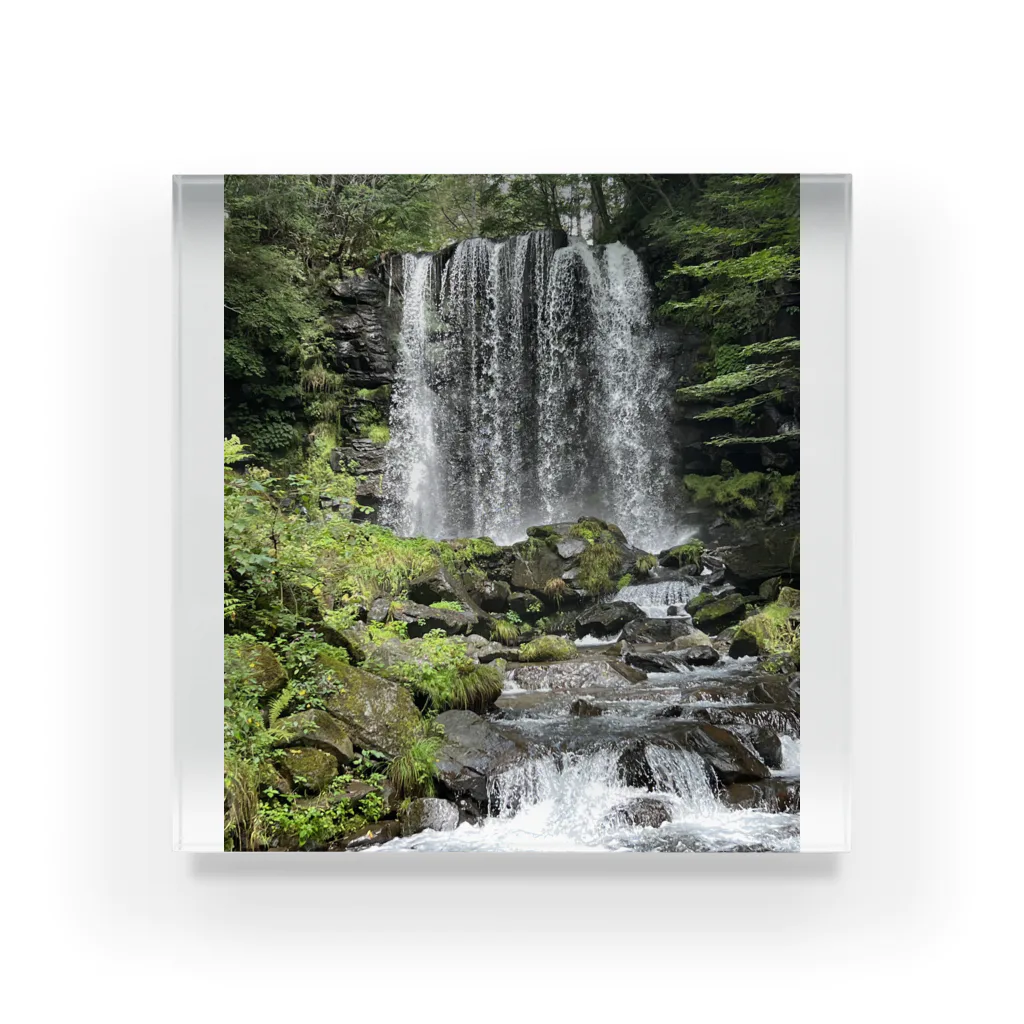 M'sROCKの唐澤の滝 Acrylic Block