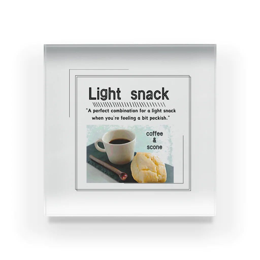 rokkakukikakuのLight　snack Acrylic Block