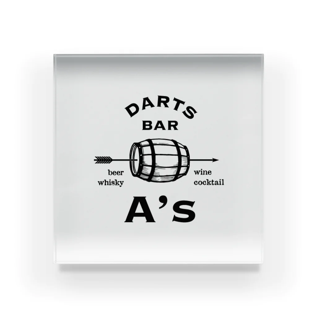 dart-aceのDarts Bar A's アクリルブロック