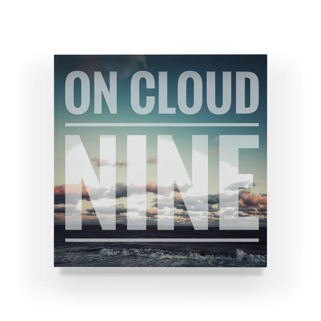 vのON CLOUD NINE アクリルブロック