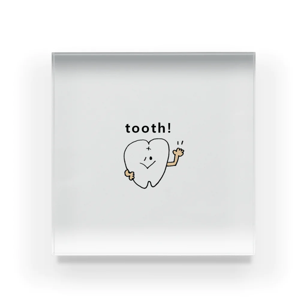 いそのさん’s SHOPのthooth！くん Acrylic Block