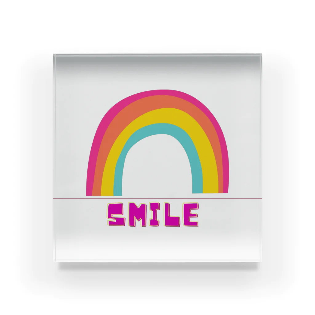 ykak1215のSmile Acrylic Block