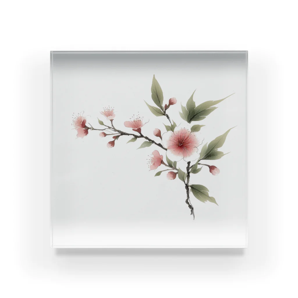 shizen_haの春の花 Acrylic Block