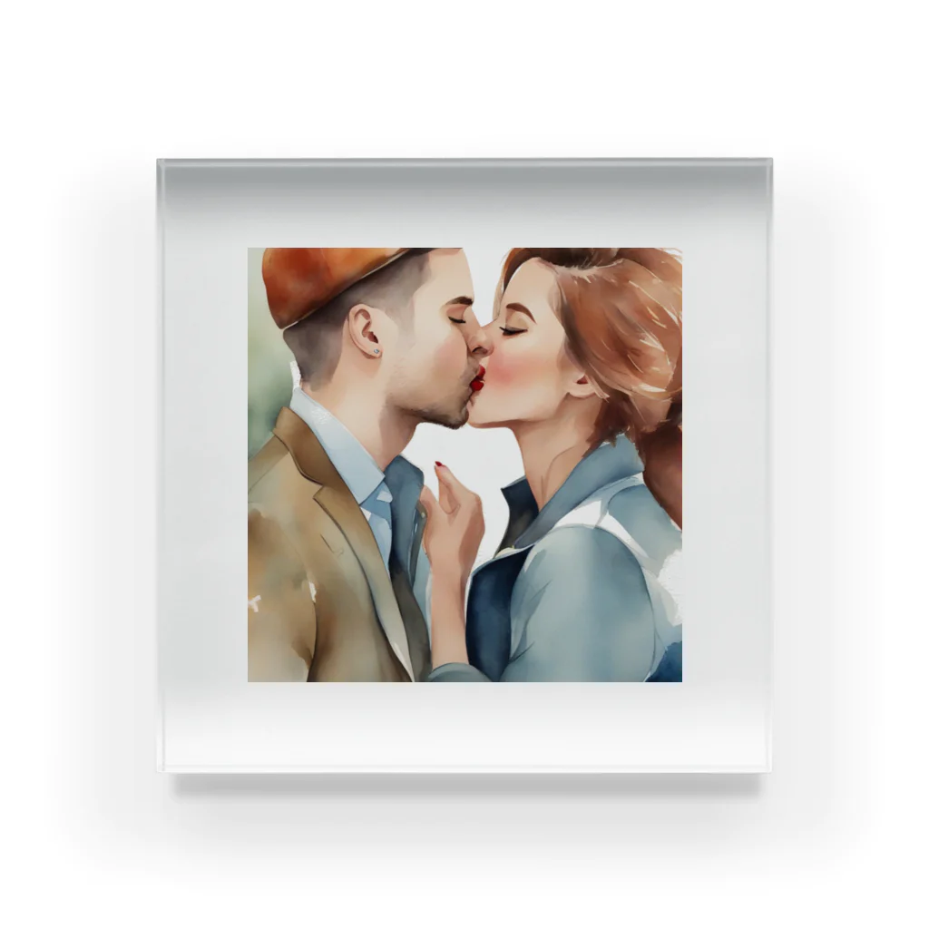 メアリーの「恋人のキス」 Acrylic Block