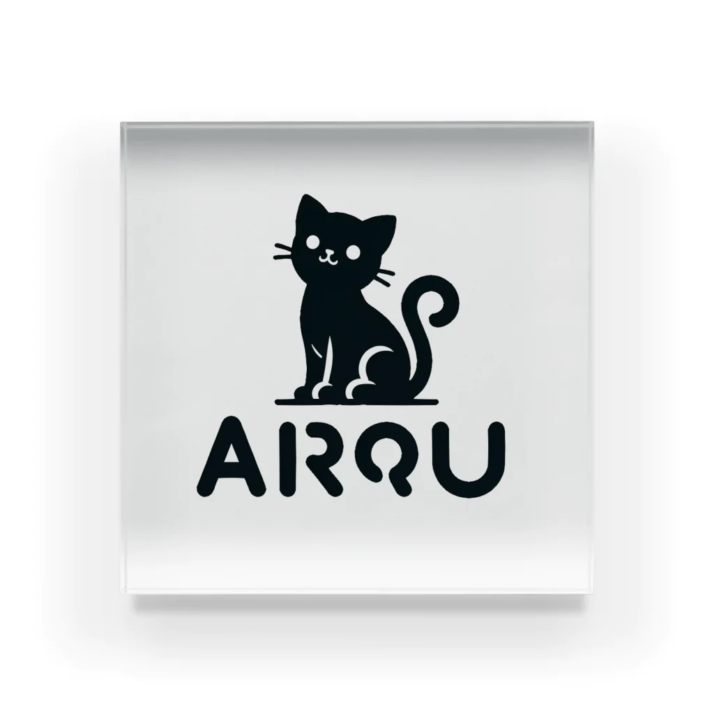 AIROU（アイルー）のAIROUロゴグッズ アクリルブロック