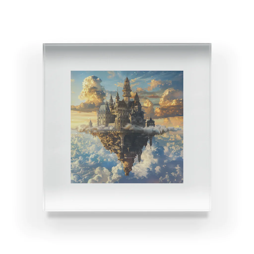 MistyStarkの天空の城 Acrylic Block