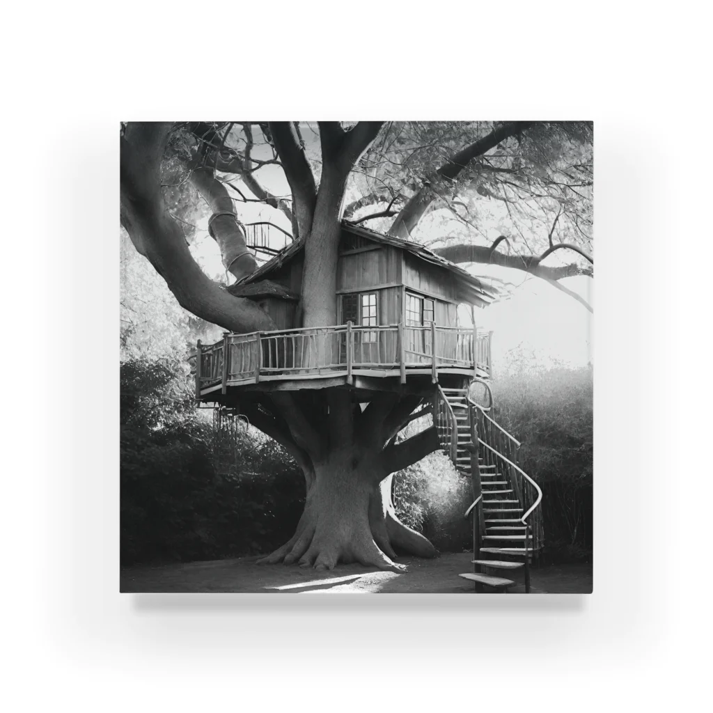 Sounds Focus&RelaxのOld Treehouse at somewhere Acrylic Block