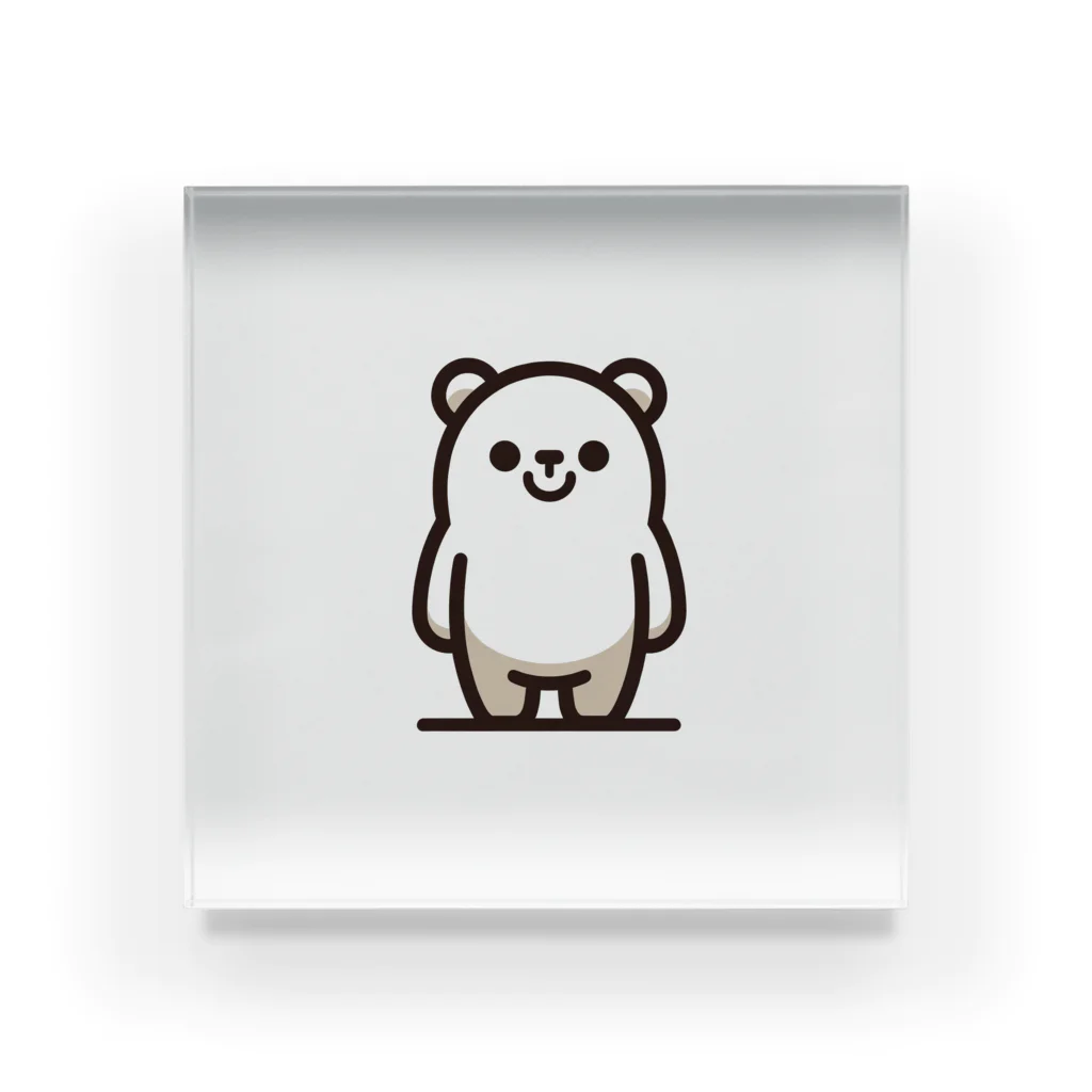 mori_393988のちょぼんbear Acrylic Block