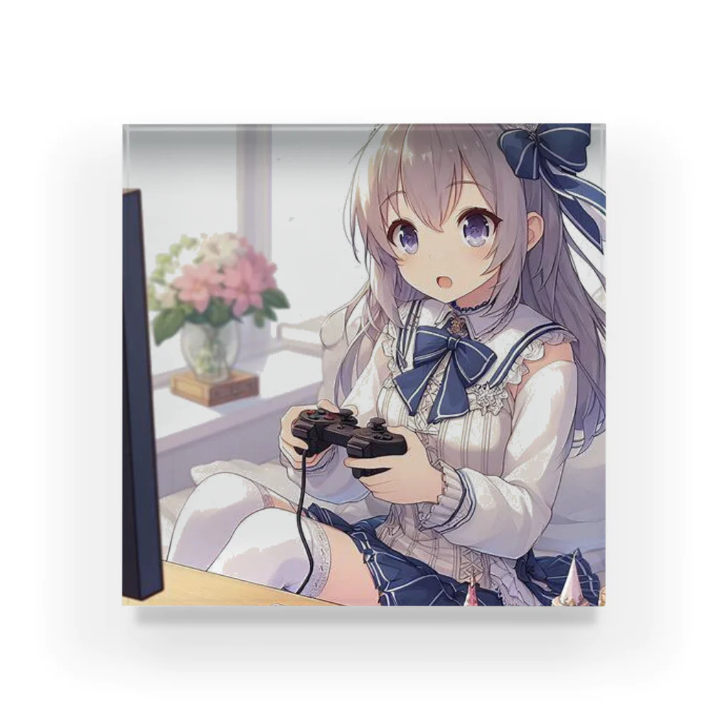 HKG Storeのゲーム女子 Acrylic Block