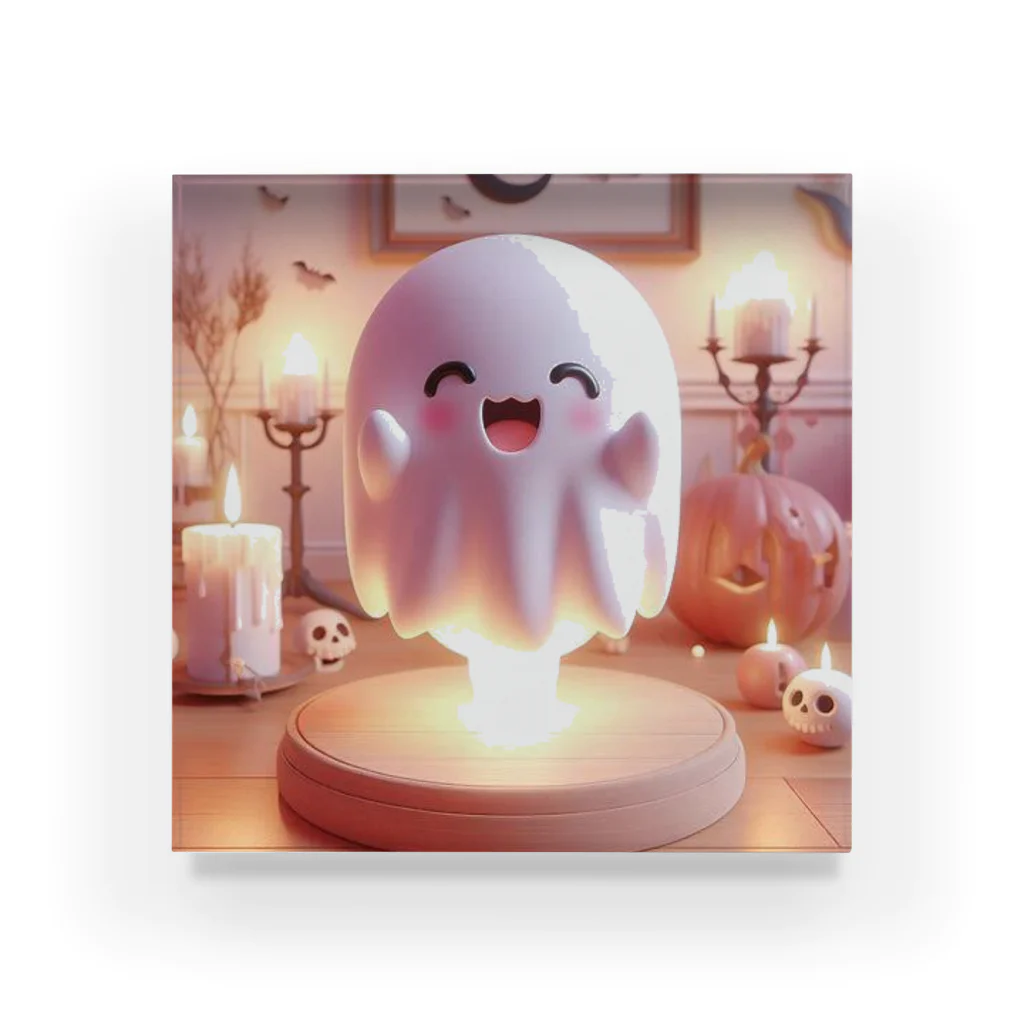 終わらない夢🌈の可愛いオバケ👻ちゃん💞 Acrylic Block