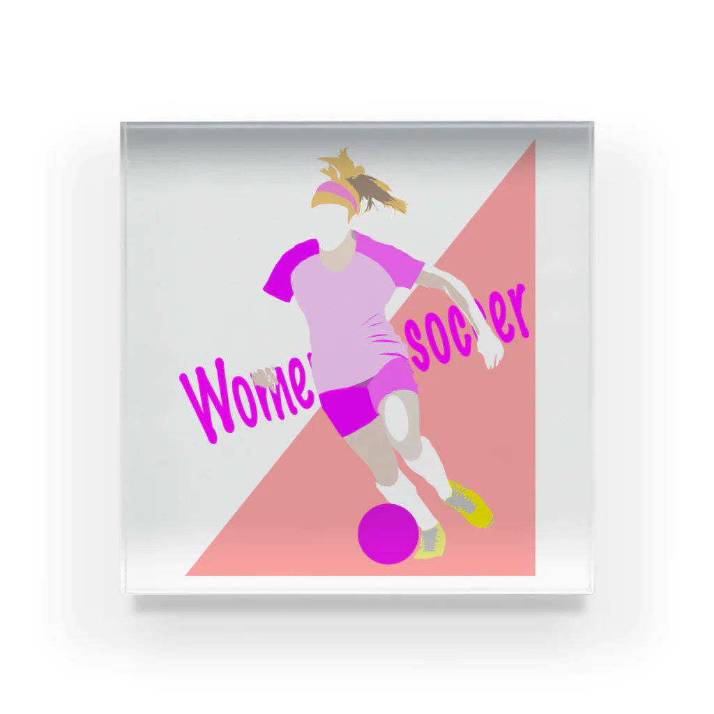 JAPAすぷのwomen’s soccer スターフォワード Acrylic Block
