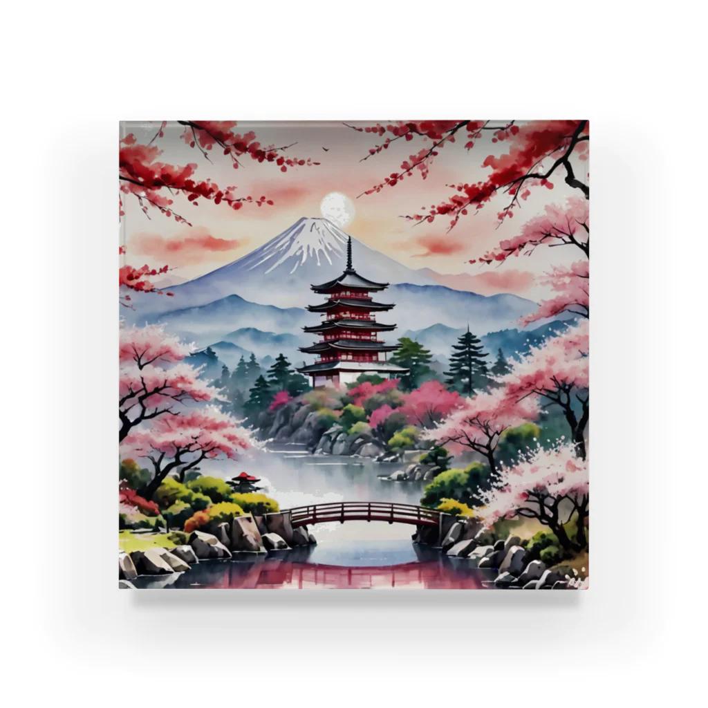 m-mike007の日本の風景 Acrylic Block