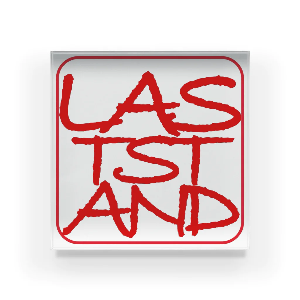 LASTSTANDのLASTSTANDグッズ Acrylic Block