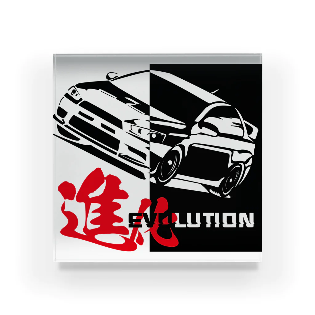 ムゲンソウコ GarageNoLimitのEvolution10-Black Acrylic Block