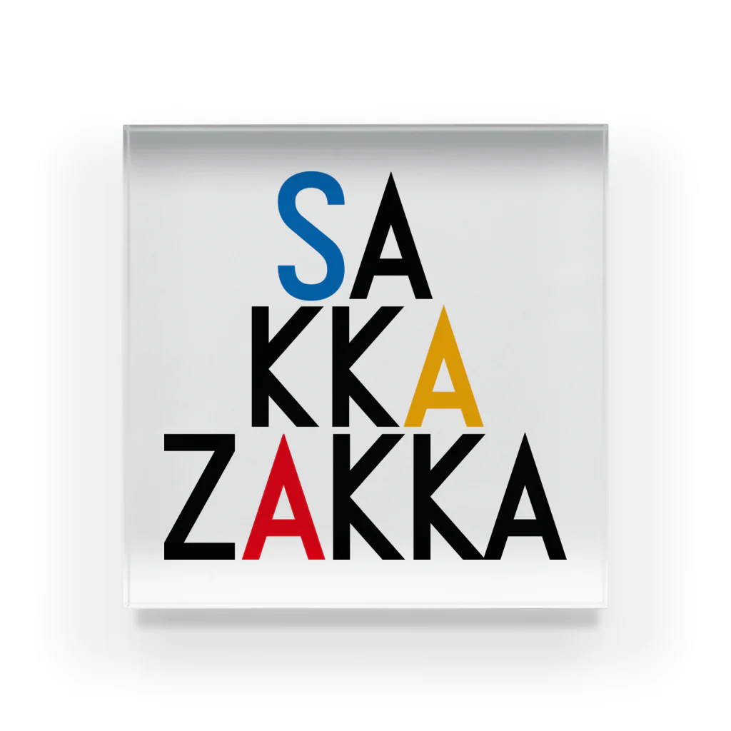 SAKKA ZAKKAのSAKKA ZAKKA Acrylic Block