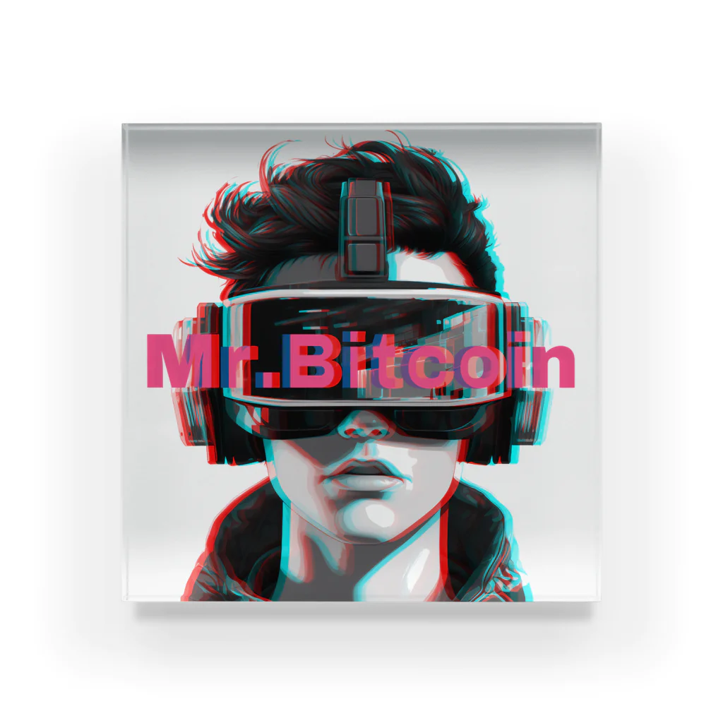 Mr.Bitcoin SHOPのMr. アクリルブロック