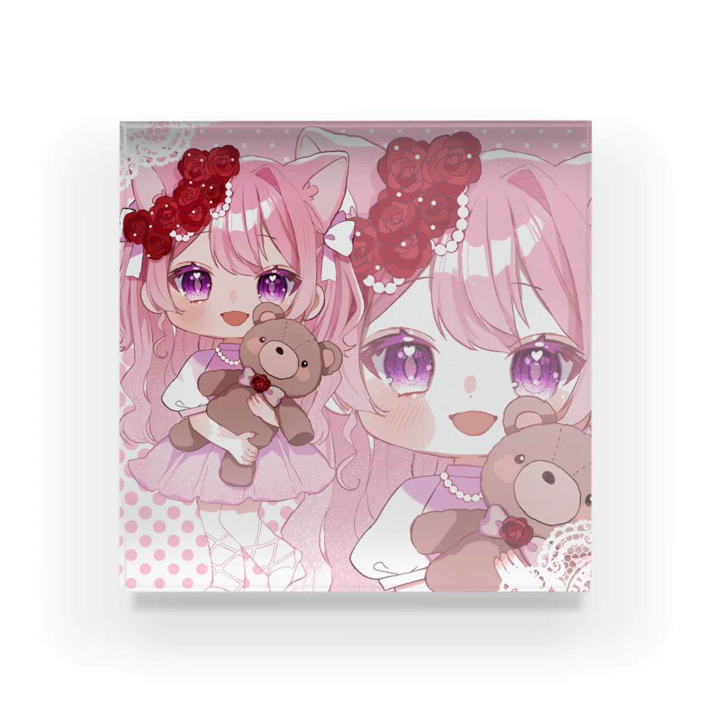 CHERRYSvillageの🌸胡桃愛夢🌸 Acrylic Block