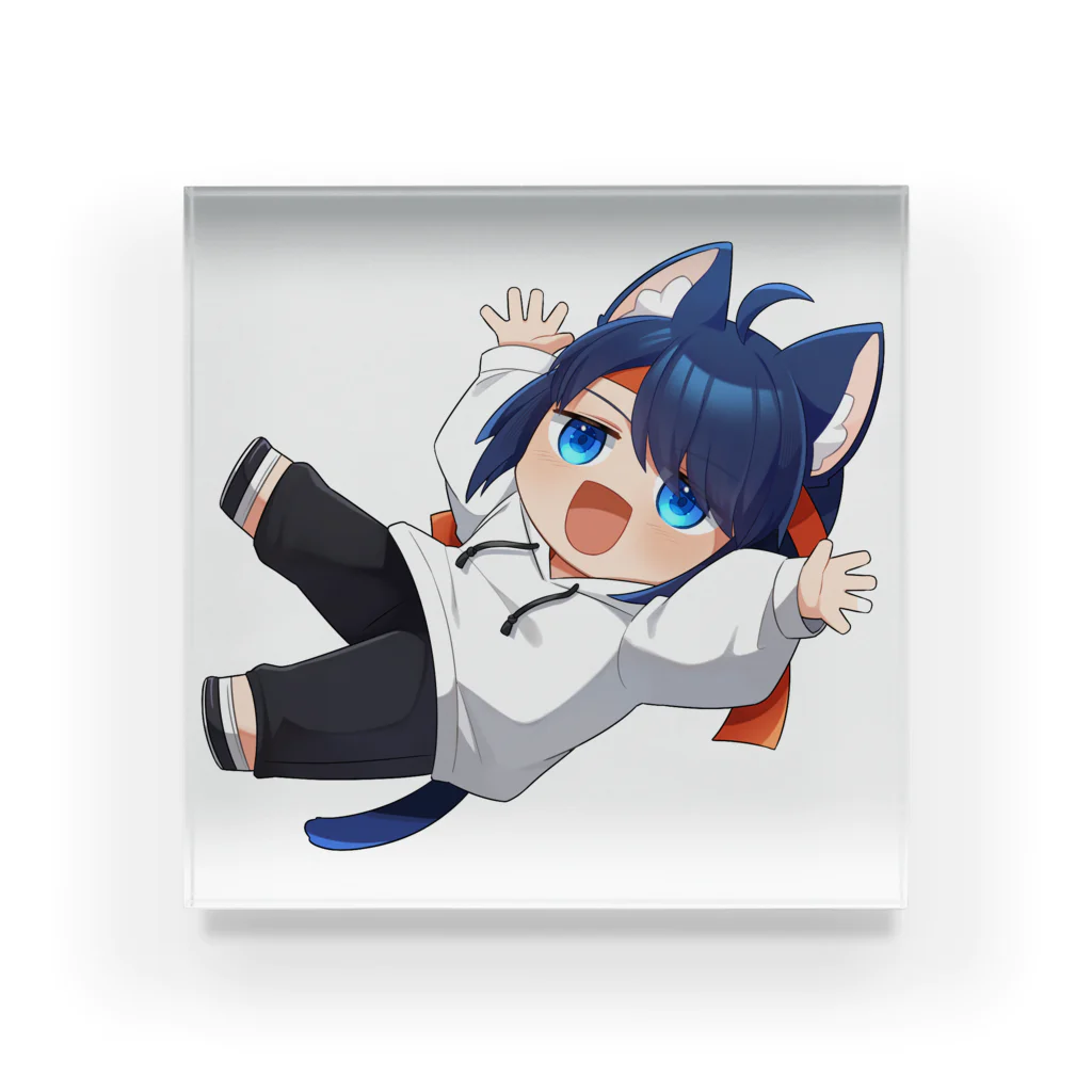 型月オタク系Vtuber 雲岸　蒼の雲岸　蒼　オリジナルグッズ Acrylic Block