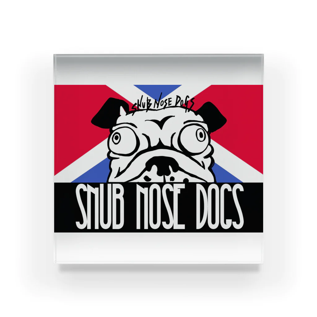 ブヒーズのSNUB NOSE DOGS※ブルドッグⅢ※ アクリルブロック