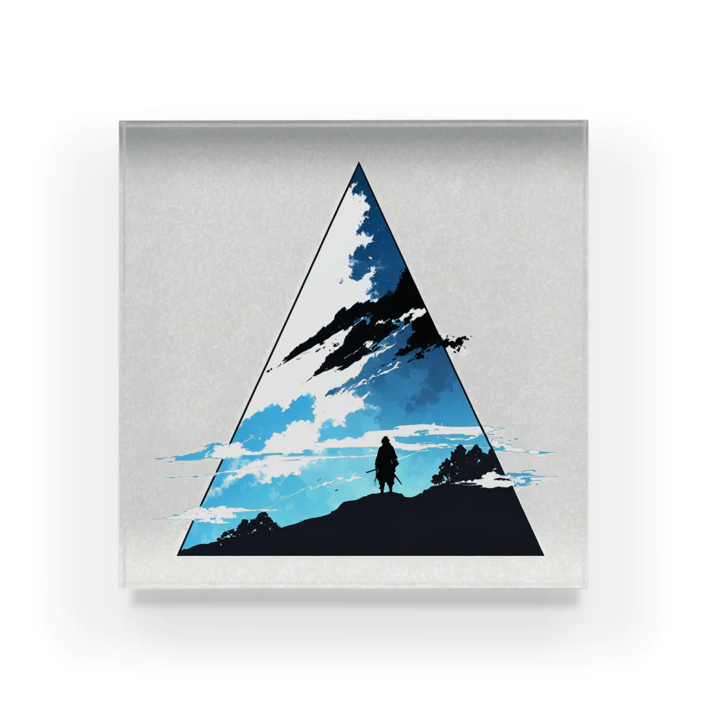 imasarakikenai2024のPyramid Acrylic Block