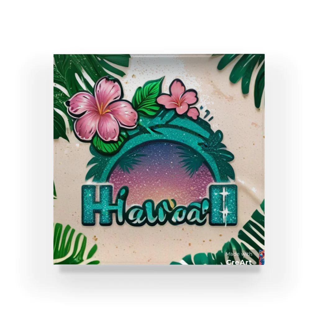 kaya-☆の🌟Hawaii🌟🌠👏🌠 Acrylic Block