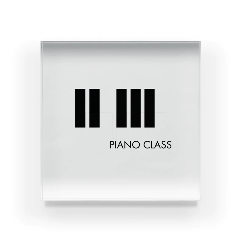 MIKA33のけんばんくんPIANO CLASS Acrylic Block