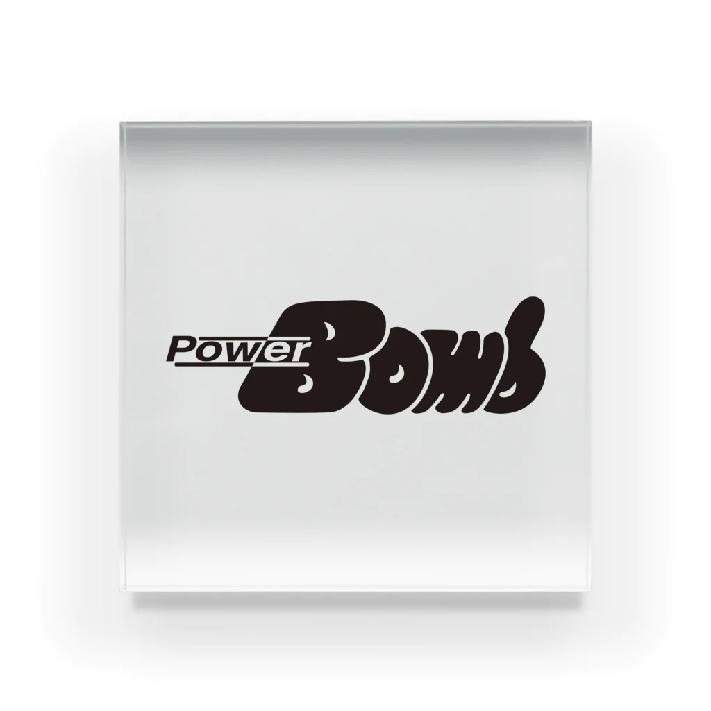 POWERSのショーパブPowerBomb アクリルブロック