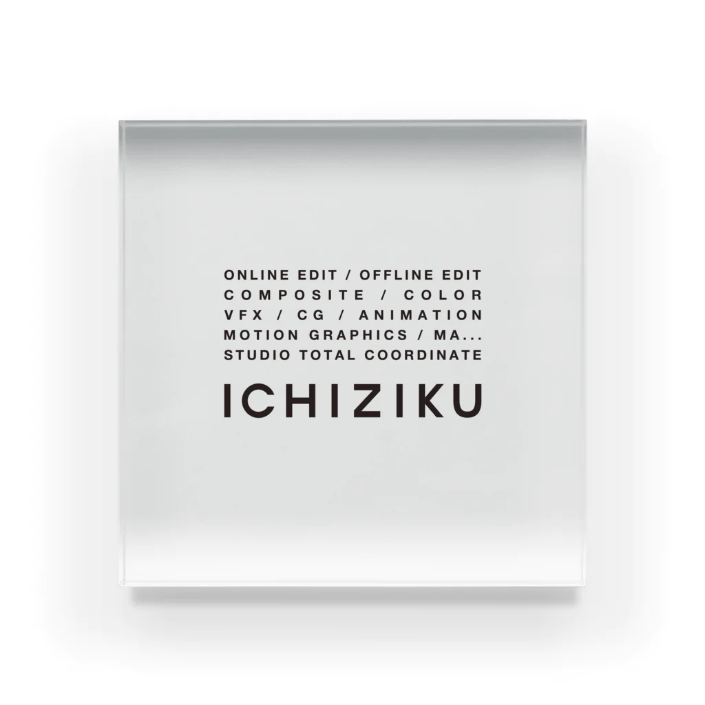 ICHIZIKUのICHIZIKU Details BK　 Acrylic Block