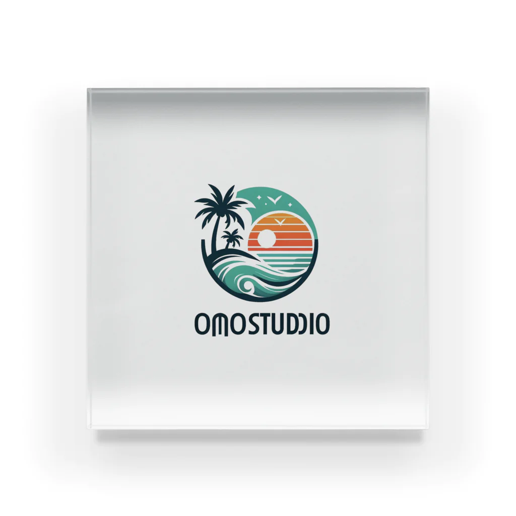 OmoStudioのOmoStudio 南国風デザイングッズ Acrylic Block