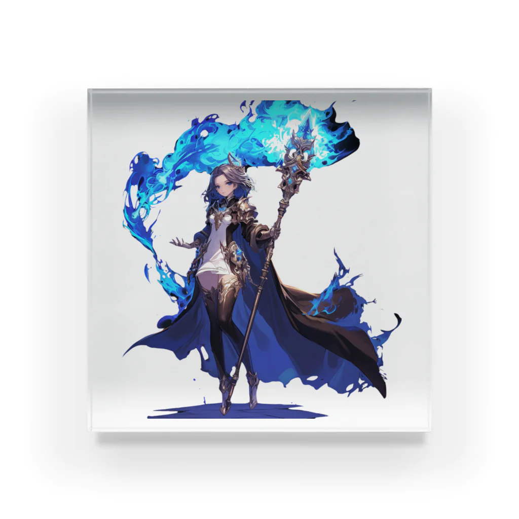 MistyStarkの青魔道士　－　blue mage　－ Acrylic Block