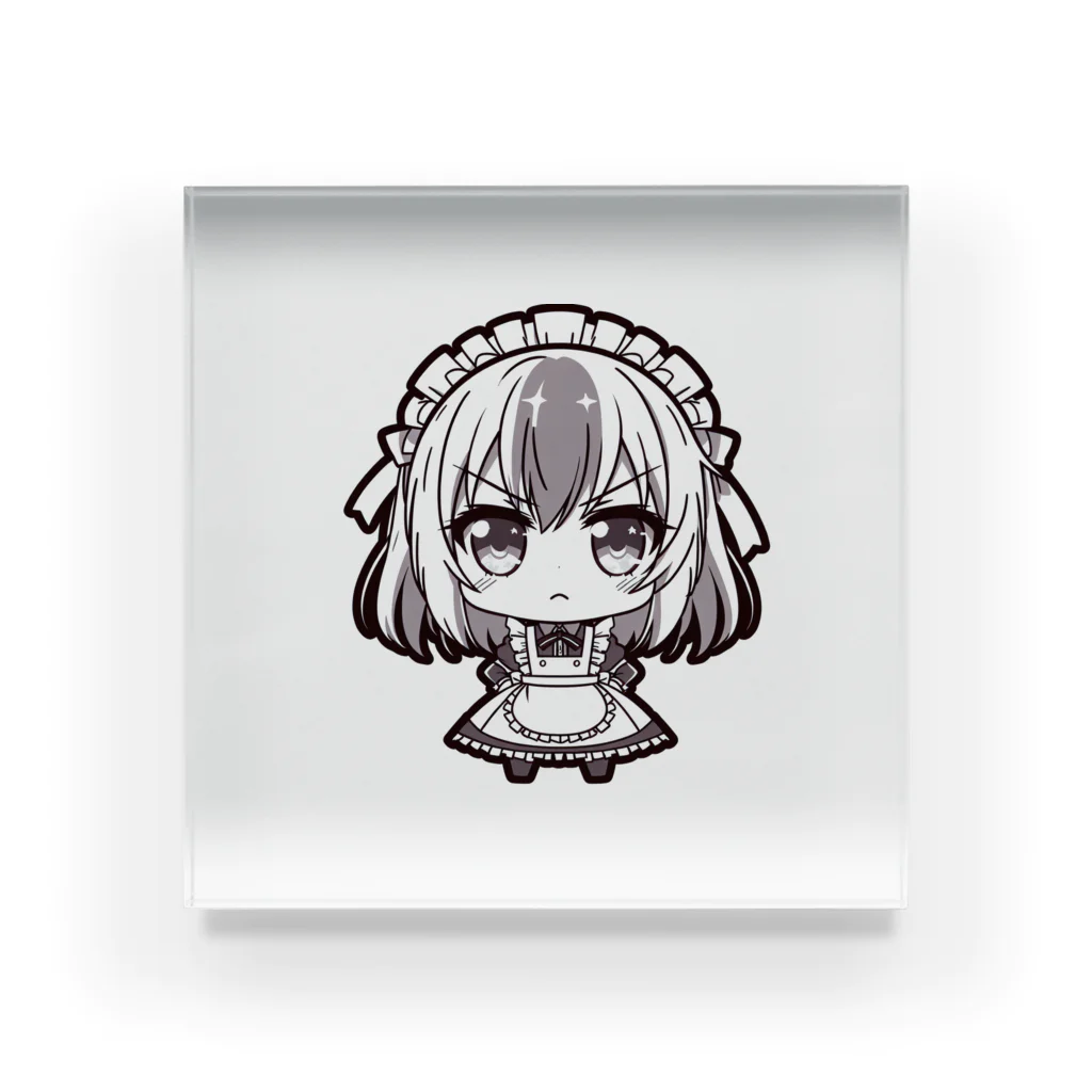 のかのかわいいメイドさん Acrylic Block