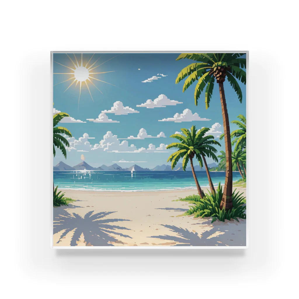 Paradise ExploreのSandy Shore Acrylic Block