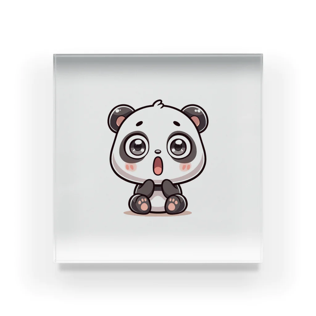 tama0528のパンダくん Acrylic Block