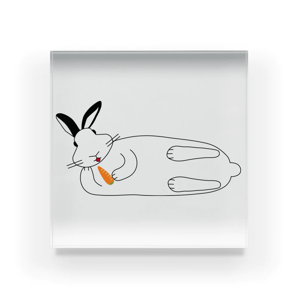 White Rabbit Entertainmentのうさぎ Acrylic Block