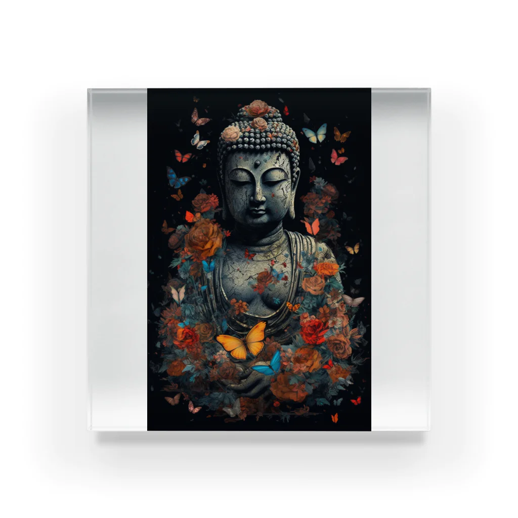 癒し屋（iyashiya）のAnd buddha Acrylic Block