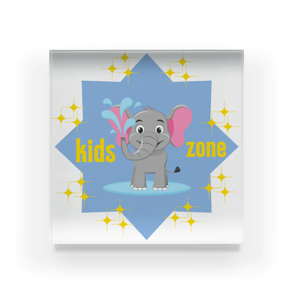 kanoh_artの「Kids zoneキッズゾーン」コレクション Acrylic Block