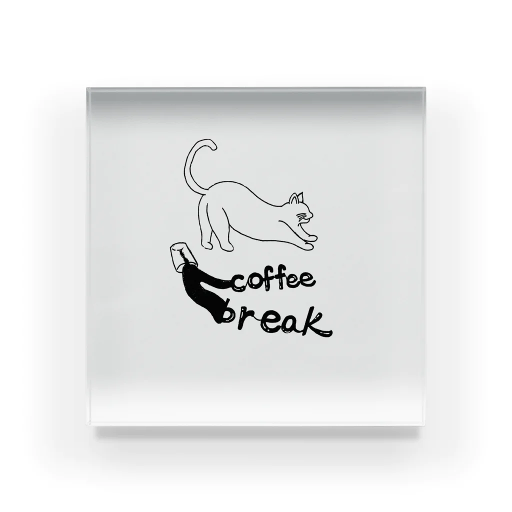 エリンギショップのコーヒーブレイク Acrylic Block