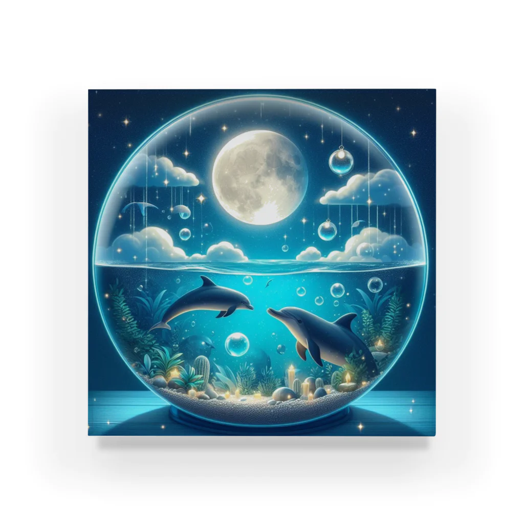 LUNA♡Malfeの海の生き物シリーズ Acrylic Block