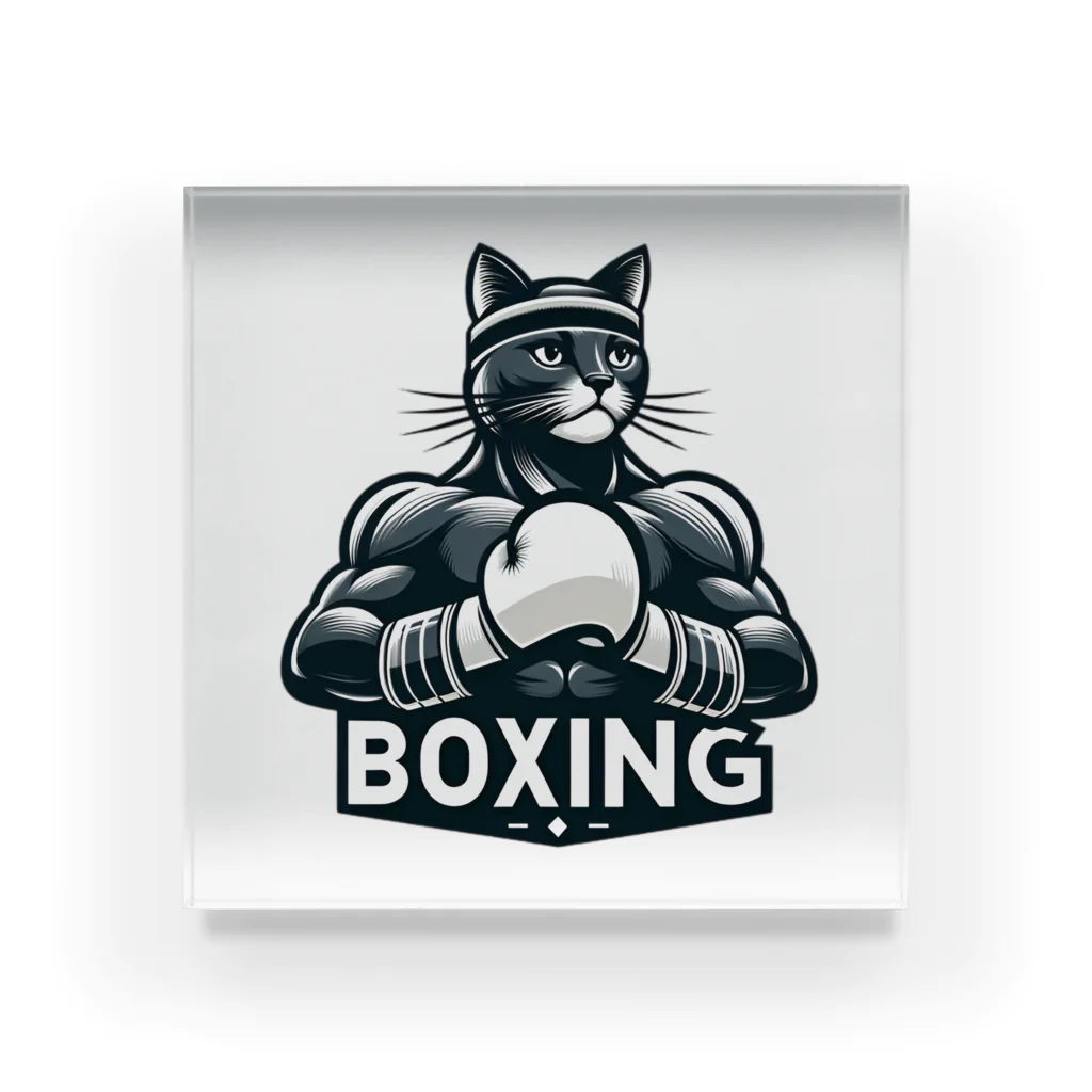 MINE Design-WorksのBOXING アクリルブロック